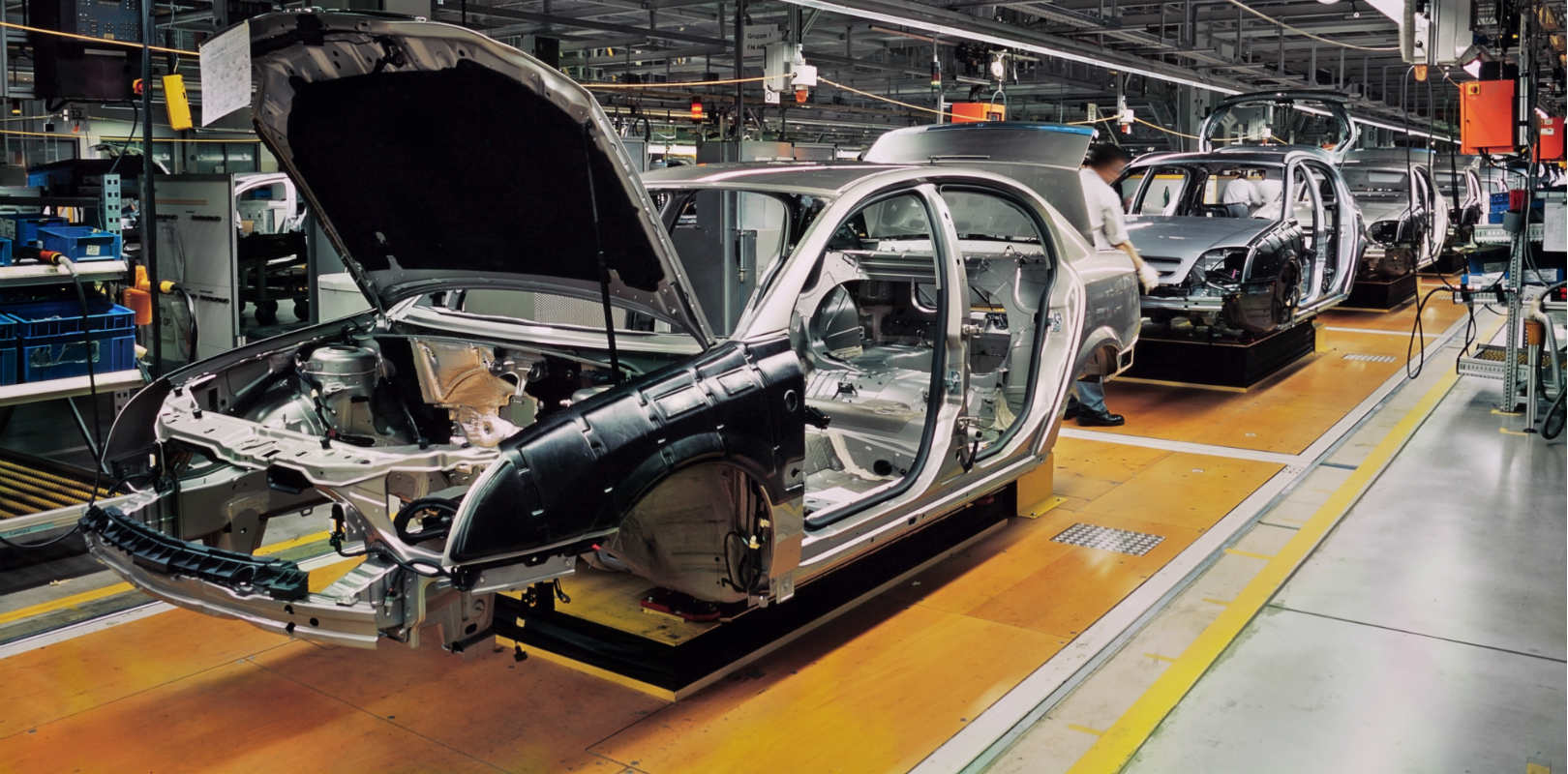 Car manufacturing factory